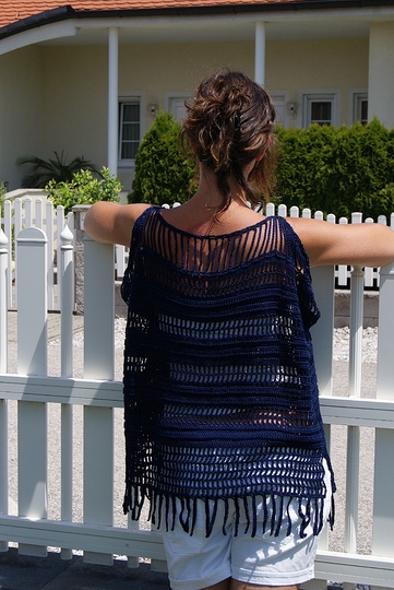 Shirt Nightblue (Oversize) - leicht an alle Größen anzupassen