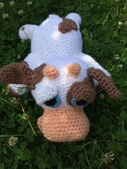 Häkelanleitung - Kuh Elsa und Kuh Elvira