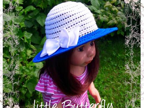 little Lady Sommer Hut für kleine Damen