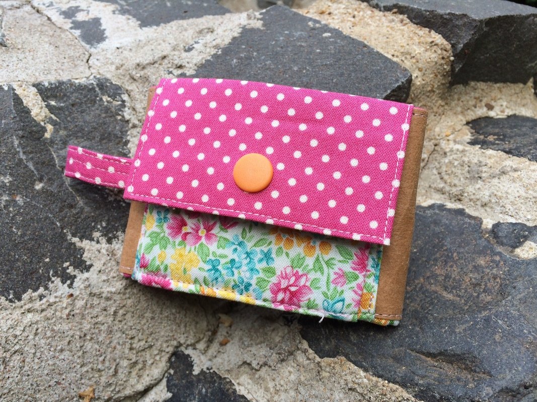 Nähanleitung und Schnittmuster Geldbörse und Schlüsselanhänger