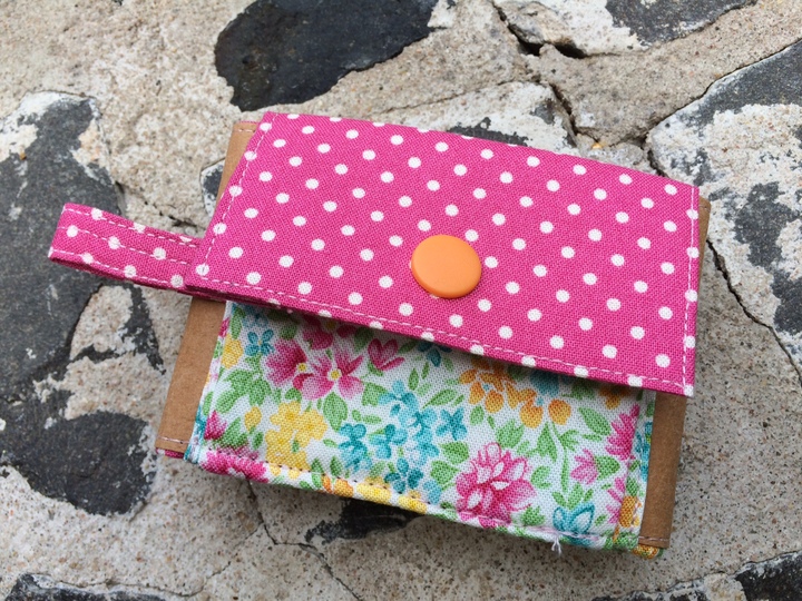 Nähanleitung und Schnittmuster Geldbörse und Schlüsselanhänger