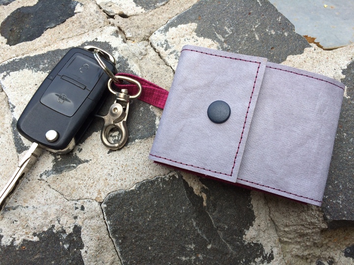 Nähanleitung und Schnittmuster Geldbörse und Schlüsselanhänger