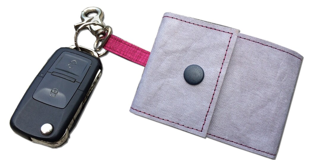 Nähanleitung und Schnittmuster Geldbörse und Schlüsselanhänger