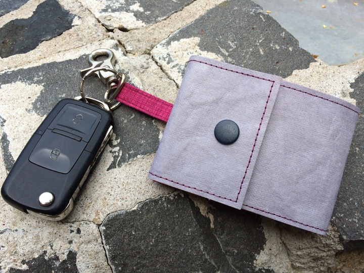 Nähanleitung und Schnittmuster Geldbörse und Schlüsselanhänger