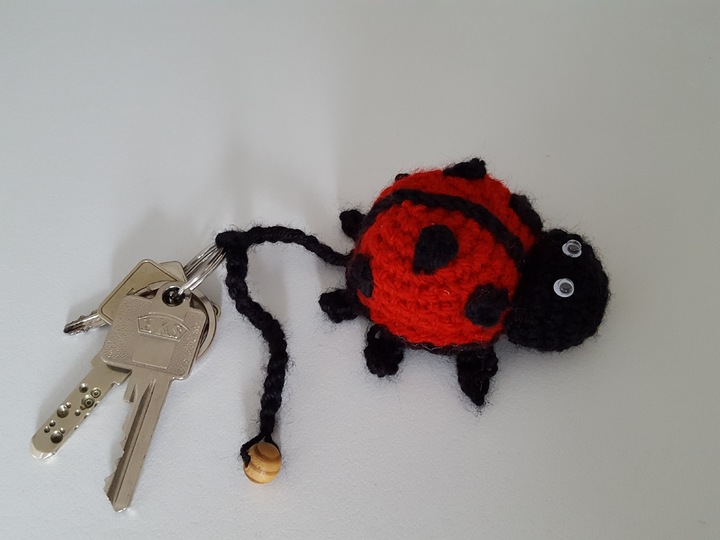 47 Häkelanleitung Schlüsselanhänger Anhänger Marienkäfer Horst