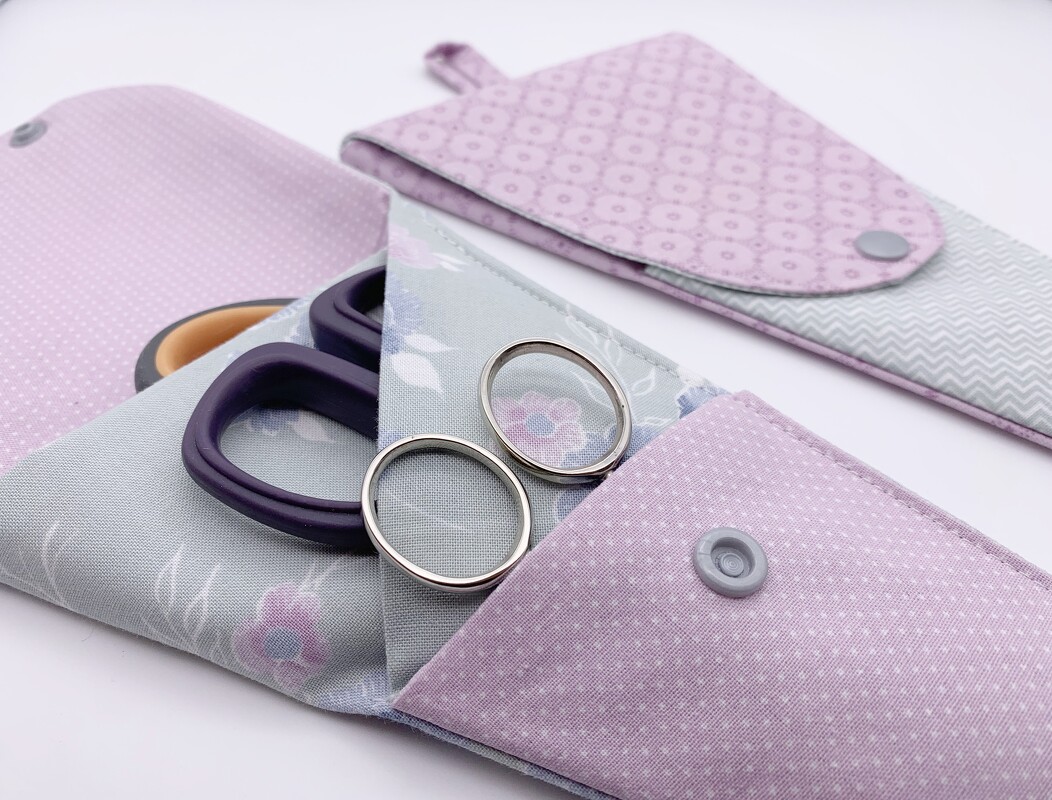 Nähanleitung Scherentasche "Betty" mit Platz für 3 Scheren