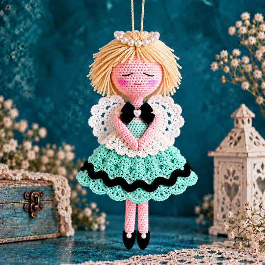 Crochet Pattern Angel Lady