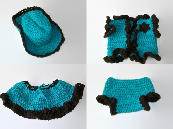 Country & Western Baby Crochet Pattern