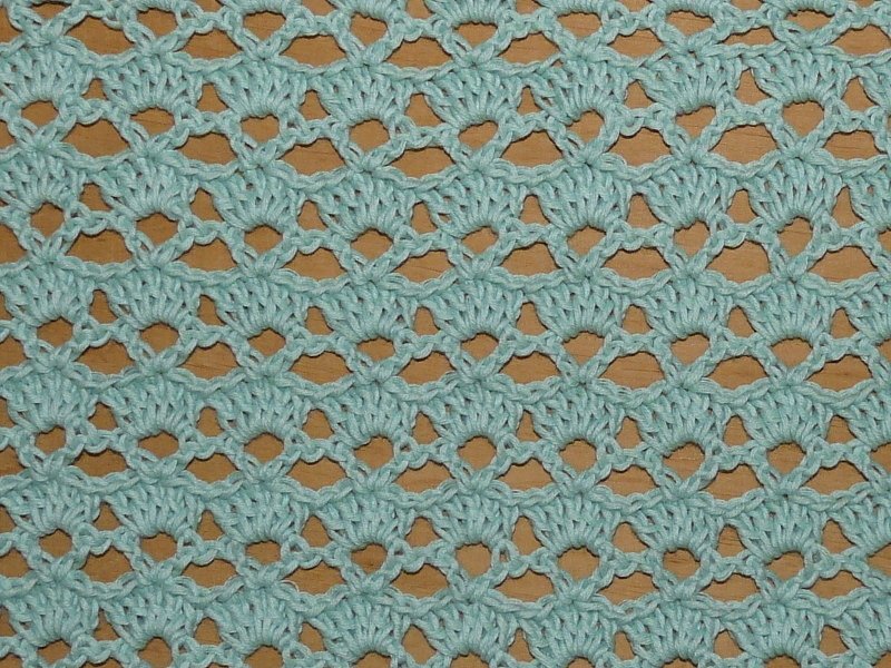 Häkelanleitung, hübscher Summer Loop / Schlauchschal in mint, 176 x 30 cm - Bild 2