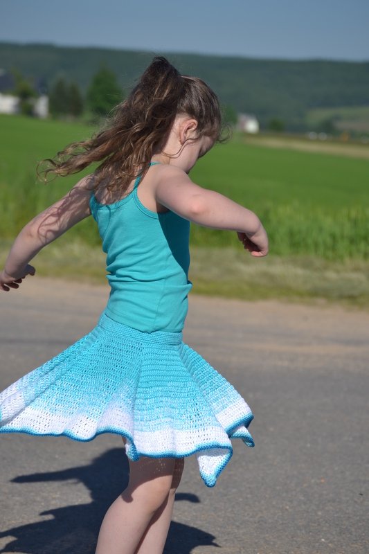 - MAYLA -  Rock häkeln  für Bobbel geeignet,  Kleinkind - Plus Size, Tabelle für alle Größen - Bild 6