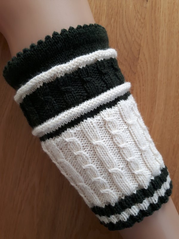 Loferl - Wadenwärmer für Wadenumfang 40 - 46 cm, Länge ca. 20 cm