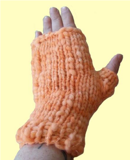 Herzstulpen Manus Animae inkl. Anleitung für Stulpen ohne Muster