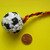 Häkelanleitung Taschenbaumler, Schlüsselanhänger Fußball