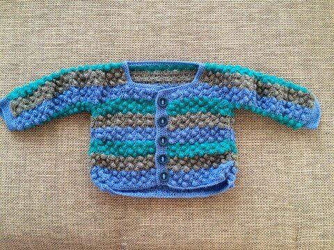 Häkel Jäckchen Gr. 98/104