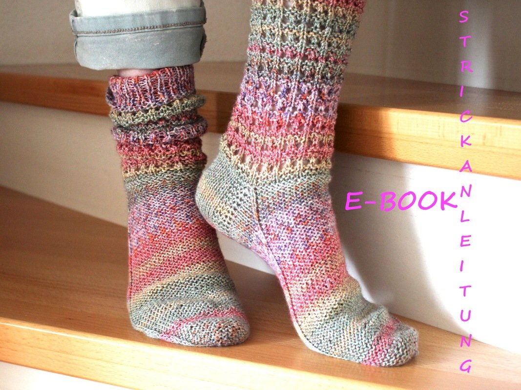 Strickanleitung Socken Anais in Größe 35-42 - Bild 2