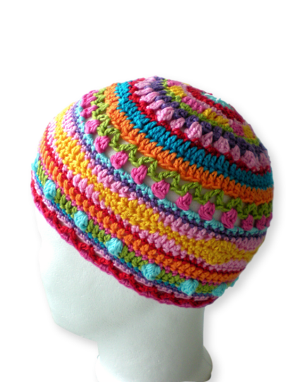 Hat Cap Crochet Pattern 2 sizes Baby Toddler 