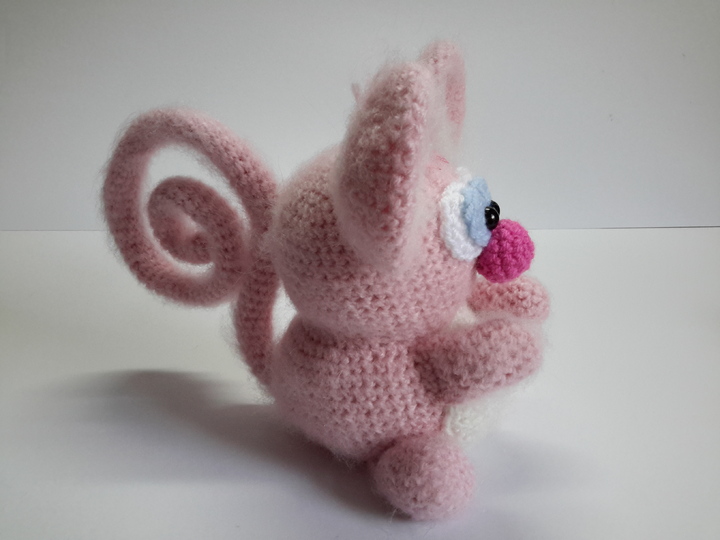 Häkelanleitung Ringelmäuschen, Amigurumi