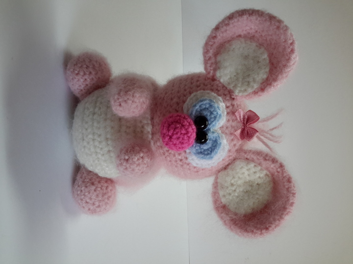 Häkelanleitung Ringelmäuschen, Amigurumi