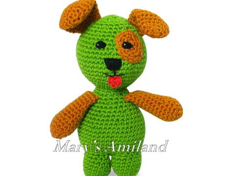 Freddy Puppy The Ami - Amigurumi Crochet Pattern