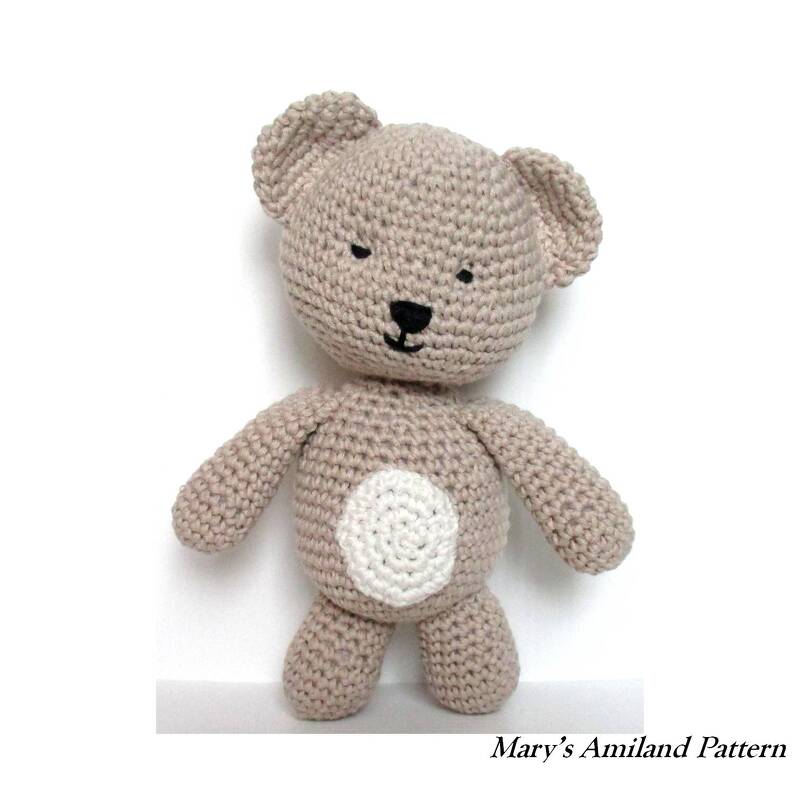 Tino Bear the Ami - Amigurumi Crochet Pattern - Image 3