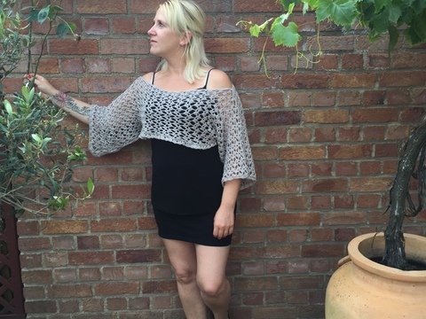 Häkelanleitung Pulli "Lero" für kühle Sommerabende 