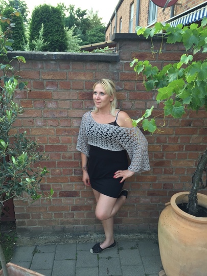 Häkelanleitung Pulli "Lero" für kühle Sommerabende 