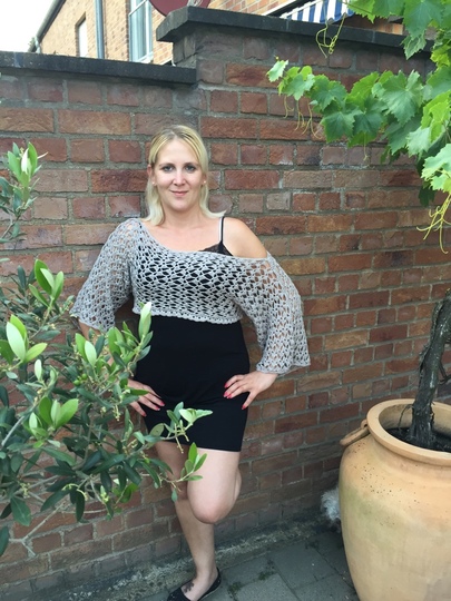 Häkelanleitung Pulli "Lero" für kühle Sommerabende 