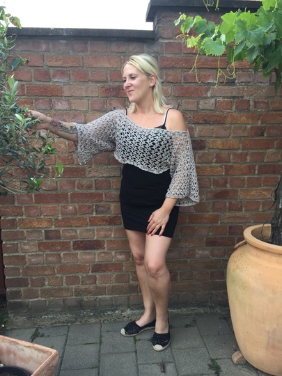 Häkelanleitung Pulli "Lero" für kühle Sommerabende 