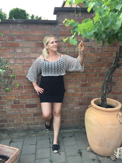 Häkelanleitung Pulli "Lero" für kühle Sommerabende 