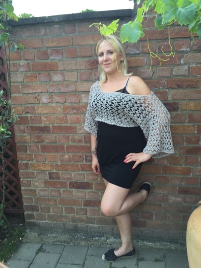 Häkelanleitung Pulli "Lero" für kühle Sommerabende 