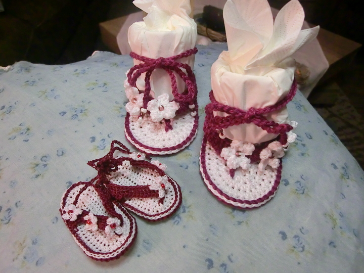 Baby Flip Flop mit Schlüsselanhänger