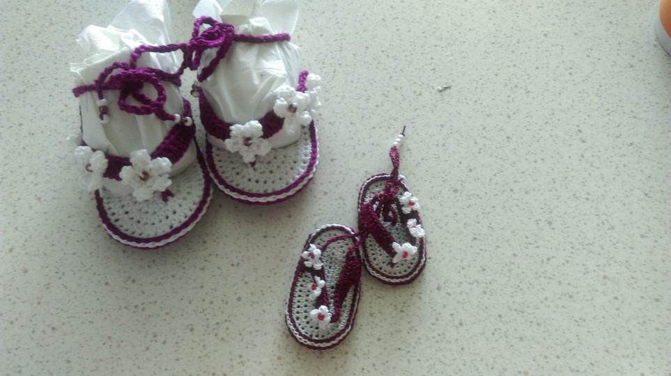 Baby Flip Flop mit Schlüsselanhänger