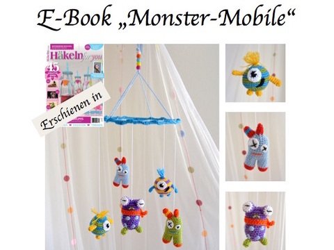 "Monster-Mobile" Häkelanleitung