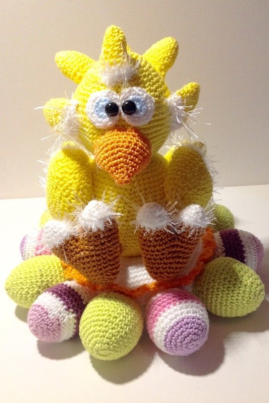 Dotti the sweet Easter Chicken - Free Crochet Pattern english - Image 5