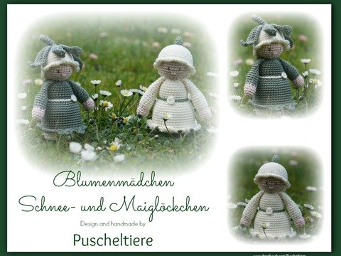 Häkelanleitung Blumenmädchen