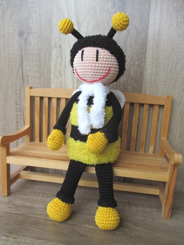 Häkelanleitung Hendrik Hummel - Bild 3