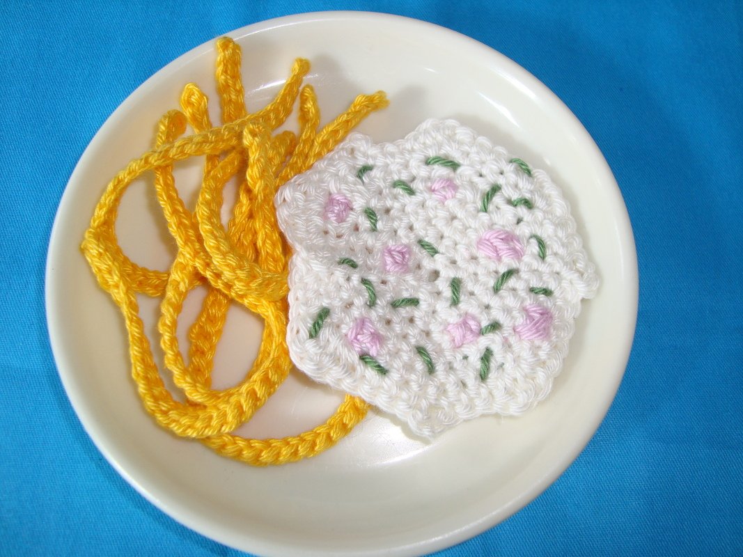 Häkelanleitung Nudel - Spiel - Set - Bild 2