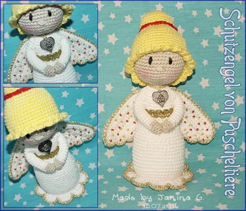 Häkelanleitung Schutzengel by Puscheltiere - Bild 2