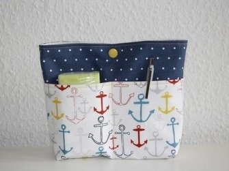 Nähanleitung kleiner Taschenorganizer