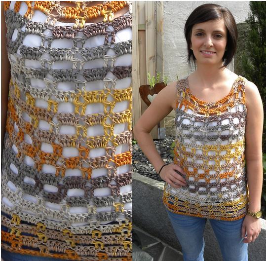 Top Siena - gehäkelt S (M) L - Bild 2