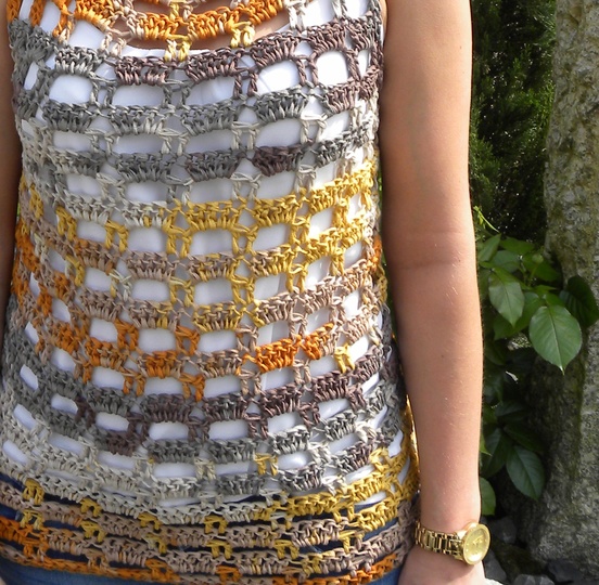 Top Siena - gehäkelt S (M) L