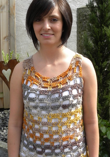 Top Siena - gehäkelt S (M) L