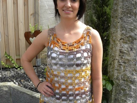 Top Siena - gehäkelt S (M) L