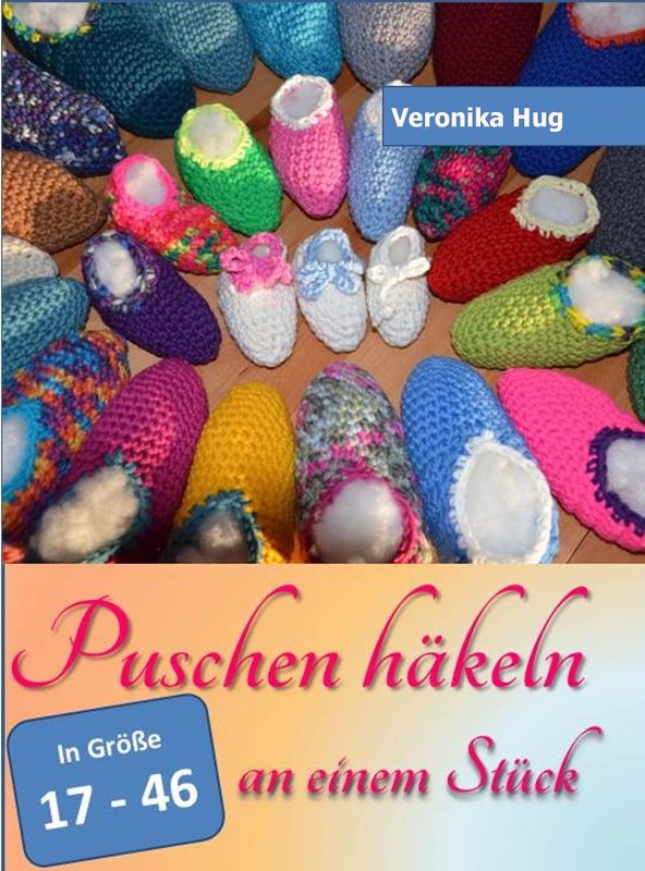 Puschen häkeln Größe 17 - 46