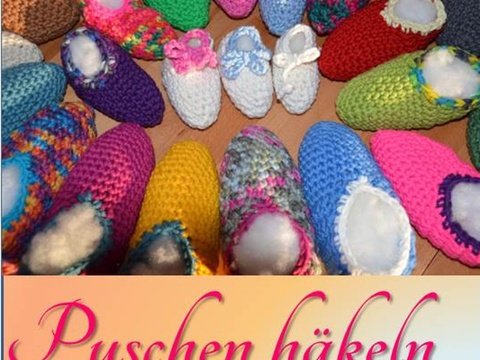 Puschen häkeln Größe 17 - 46