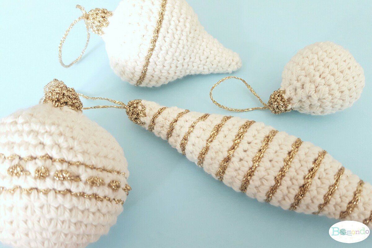 kreativer Baumschmuck, Christbaumkugeln, schönes Set für den Weihnachtsbaum , 4-teilig - Bild 2