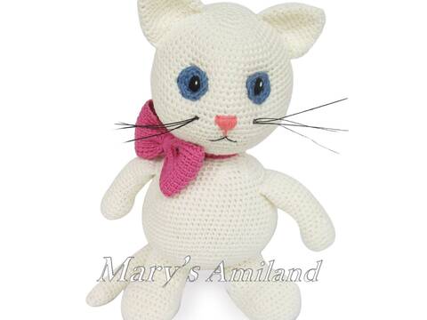 Matilda Cat The Ami - Amigurumi Crochet Pattern - Digital Download