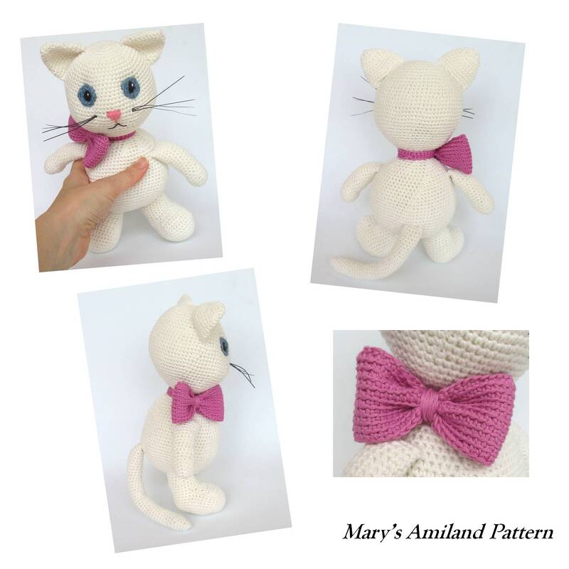 Matilda Cat The Ami - Amigurumi Crochet Pattern - Digital Download - Image 2