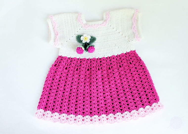 Baby & children's dress "Blackberry/raspberry" size 0 m.-4 y. (cuddly soft)