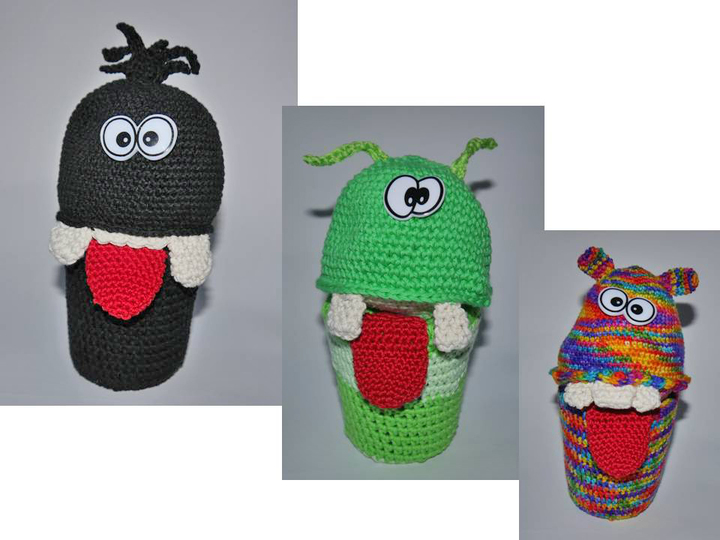 Fressmonster - Spielidee - Häkelanleitung